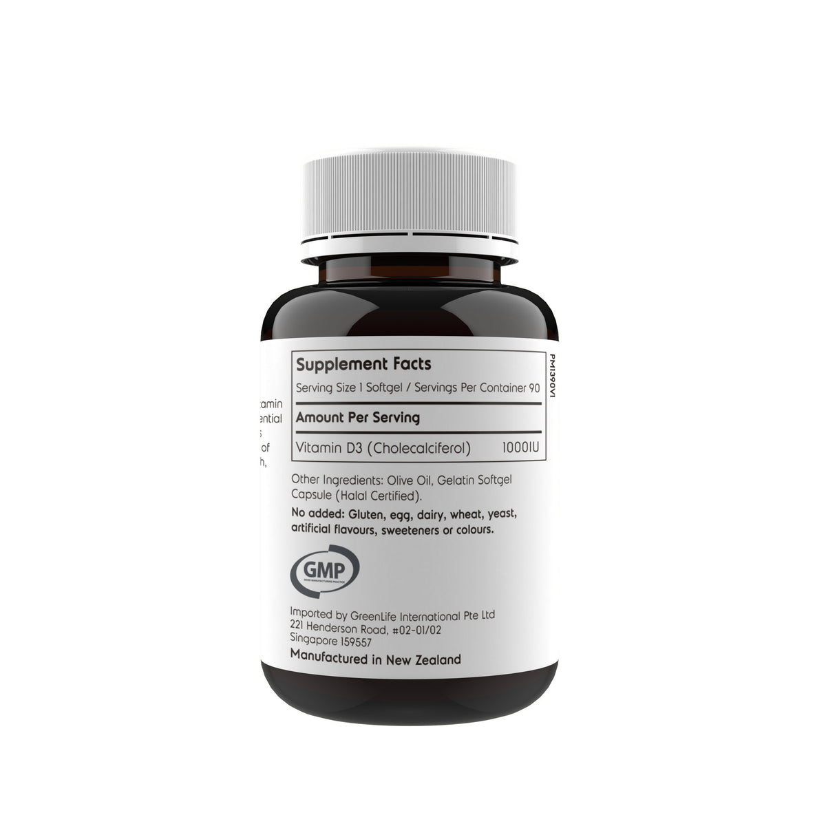 Vitamin D3 1000IU - GreenLife Singapore