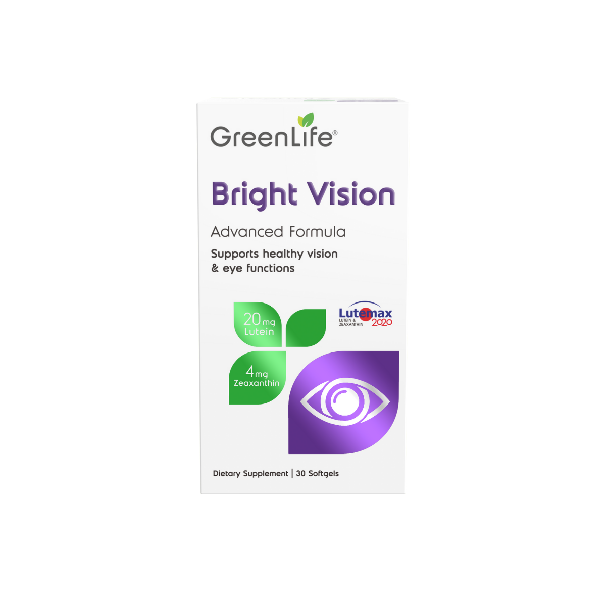 Bright Vision (30 softgels) - GreenLife Singapore
