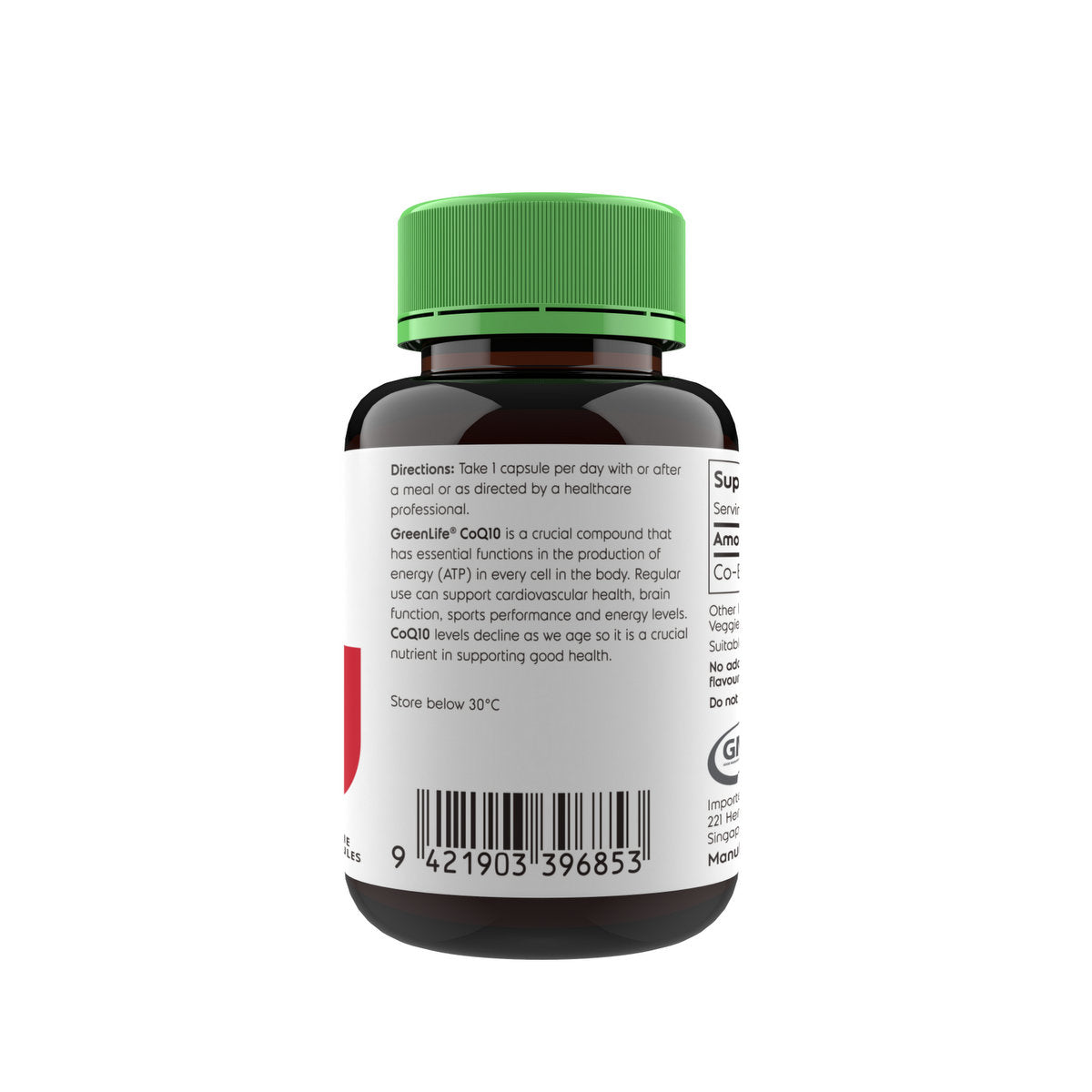 CoQ10 150mg - GreenLife Singapore
