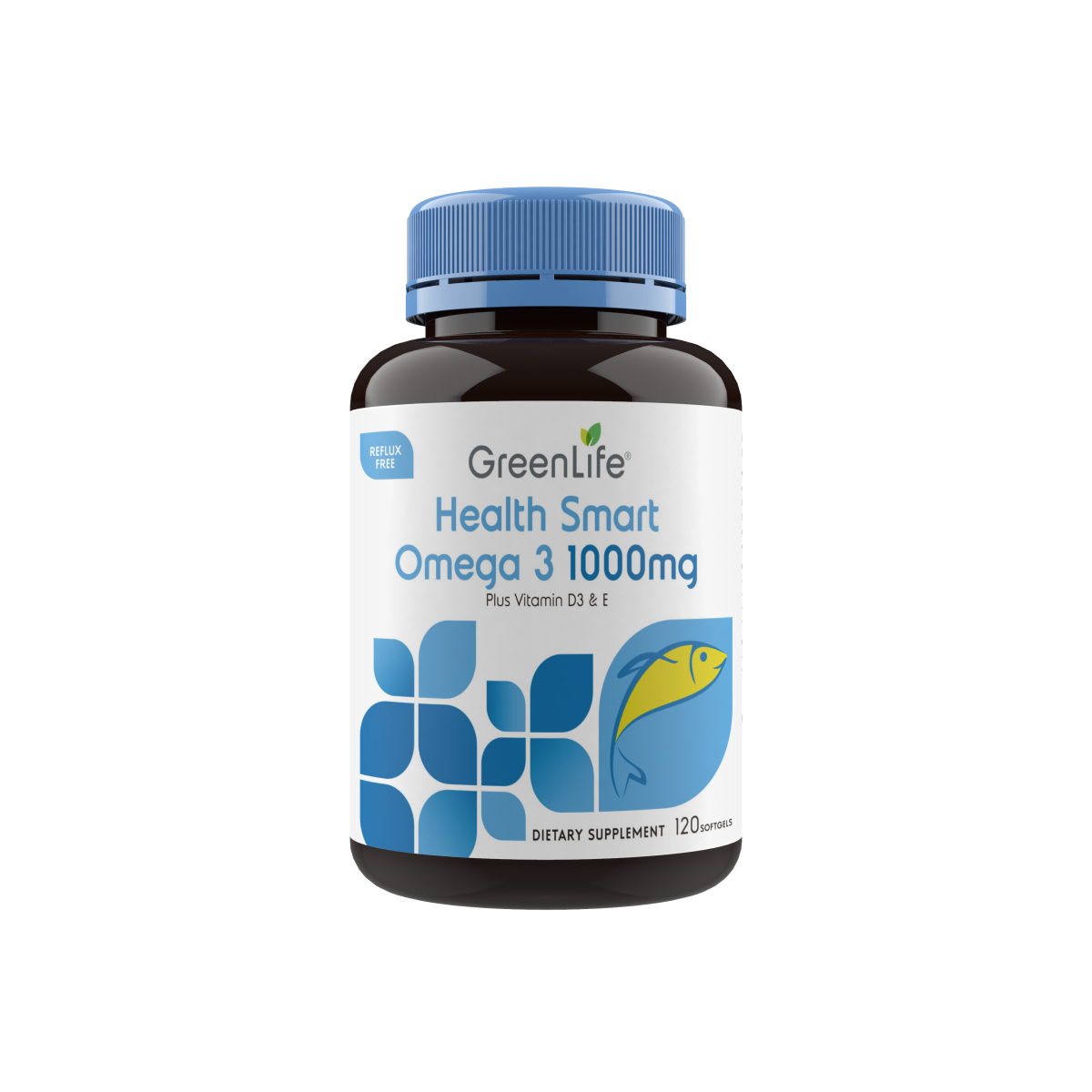 Health Smart Omega 3 1000mg, 120 softgels - GreenLife Singapore