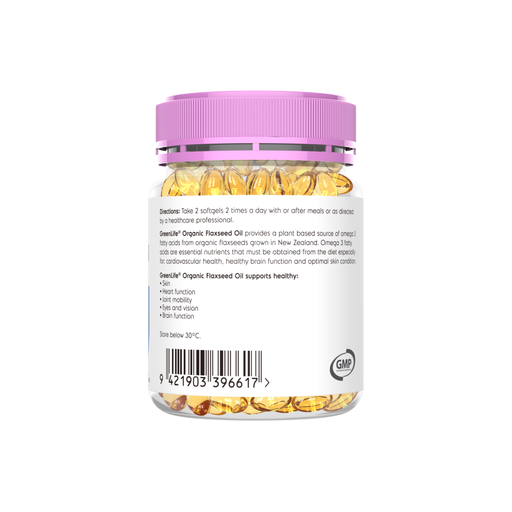 Organic Flaxseed Oil - GreenLife Singapore