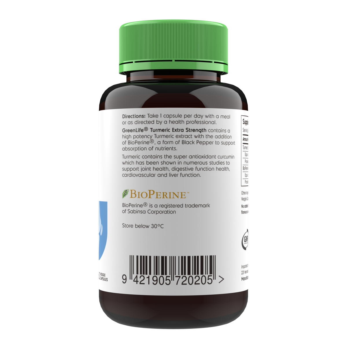Turmeric Extra Strength with BioPerine® - GreenLife Singapore