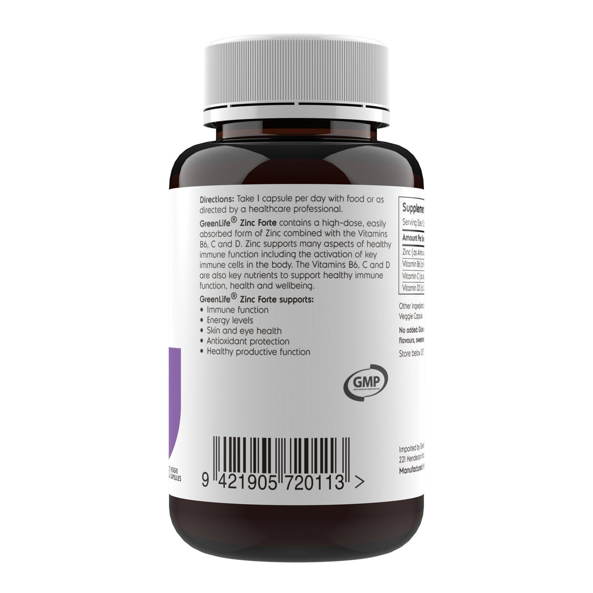 Zinc Forte - GreenLife Singapore